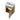 charmydecor open oak vanity showing bottom storage shelf and soft close door