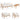 Charmydecor outdoor 7-seater acacia wood patio chat set dimensions guide