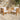 charmydecor outdoor acacia wood club chair set with modern square arms and beige cushions