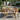 charmydecor outdoor acacia wood dining chair set with cream cushions around square patio table