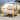 Charmydecor outdoor acacia wood lounge chair with beige cushions and rope arms on a modern patio