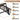 Charmydecor outdoor chaise lounge with five-position adjustable reclining backrest infographic