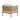 charmydecor outdoor club chair back view showing beige rope panels teak look acacia wood frame and cream back cushion