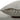 Close-up of a gray pillow with zipper opening