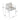 charmydecor outdoor dining chair dimensions with white aluminum frame and beige cushions