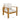 charmydecor outdoor patio chair dimensions with acacia wood frame and beige cushions