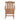 charmydecor outdoor rocking chair back view in teak finish HIPS material