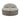 Round outdoor lounge chair with cushions on a white background