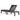 Charmydecor outdoor wicker chaise lounge with adjustable backrest and iron support frame