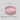 CharmyDecor pink ceramic vessel sink dimension diagram showing diameter, height, and size tolerance.