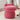 charmydecor pink crocodile ottoman front detail with big cartoon eyes