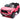 Charmydecor pink kids car front angle view Lexus GX550 ride on car with LED headlights