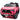 Charmydecor pink kids car front close up Lexus GX550 style ride on car SUV design with bold grille and off road tires