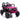 Charmydecor pink kids car UTV front three quarter view showing sporty off-road design and rugged tires