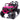 Charmydecor pink kids car UTV front view 24V electric off-road ride on car