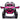 Charmydecor pink kids car front view with open doors design and off-road styling