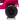 Close-up of a black tire on a pink vehicle with 'Wrangler' branding.