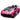 Charmydecor pink lamborghini kids car side view with door open showing detailed interior seat and sporty design