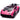 Charmydecor pink lamborghini kids car side view with door open showing detailed interior seat and sporty design
