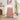charmydecor pink sherpa rocking chair back view with supportive high backrest