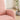 charmydecor pink sherpa rocking chair side pocket storage detail