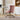 charmydecor pink swivel office chair back view showing smooth velvet upholstery and elegant gold details