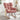 charmydecor pink teddy fabric rocking chair with high back and armrests in living room