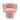charmydecor pink teddy fleece round swivel accent chair front view