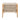 charmydecor rear view of acacia wood patio chair with beige rope woven backrest from set of 2
