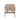 Charmydecor rear view of patio club chair with double sided criss cross wicker back design