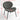 Charmydecor red living room chair dimension diagram showing width height measurements shell lounge chair