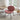 Charmydecor red living room chair shell lounge chair in modern living room lifestyle window light scene bean paste red accent chair