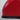 CharmyDecor red rocket trash can glossy powder-coated base with protective black floor rim