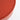CharmyDecor red round nightstand detail showing seamless circular tabletop and lacquer finish