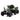 Charmydecor ride on tractor electric kids tractor front view green 24V farm toy vehicle