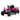 Charmydecor ride on tractor electric kids tractor 24V front view pink farm vehicle toy