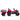 Charmydecor ride on tractor electric kids tractor full side view with trailer pink farm vehicle outdoor toy