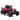 Charmydecor ride on tractor electric kids tractor 24V front view pink farm vehicle toy