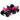 Charmydecor ride on tractor electric kids tractor side view with trailer attachment
