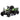 Charmydecor ride on tractor electric kids tractor steering wheel dashboard control close up detail view