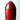 CharmyDecor rocket trash can animated close-up of streamlined red body and side handle