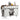 charmydecor rolling farmhouse kitchen cart with barn doors and open storage shelves