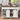 Charmydecor rolling farmhouse kitchen island with open storage cabinets and rustic wood countertop