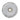 CharmyDecor round ceramic vessel sink underside view showing the base and central drain opening.