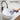 CharmyDecor white round vessel sink shown with a hand wiping the bowl interior with a blue cloth