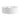 CharmyDecor round white vessel sink in a low front view showing the glossy exterior profile.