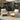 charmydecor Royal Wood Textilene outdoor club chairs set of 2 with beige cushions beside a pool patio