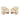 charmydecor Royal Wood Textilene patio lounge chairs set of 2 angled view with beige cushions and wood arms