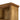 Charmydecor rustic acacia wood bookcase crown molding detail in natural finish