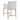 Charmydecor Scandinavian counter stool back angled view showing upholstered backrest